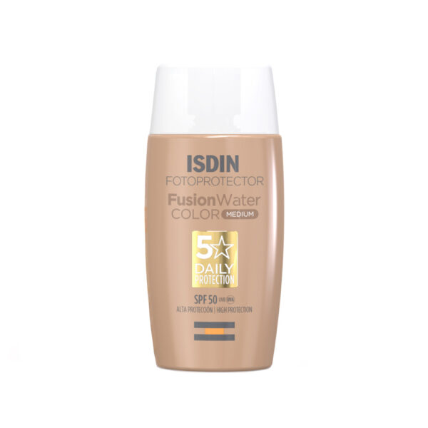 کرم ضد آفتاب ایزدین مدل فیوژن واتر رنگی SPF50