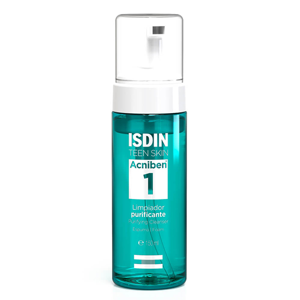 Isdin Oily skin Acniben 1 فوم شستشو 150 میل