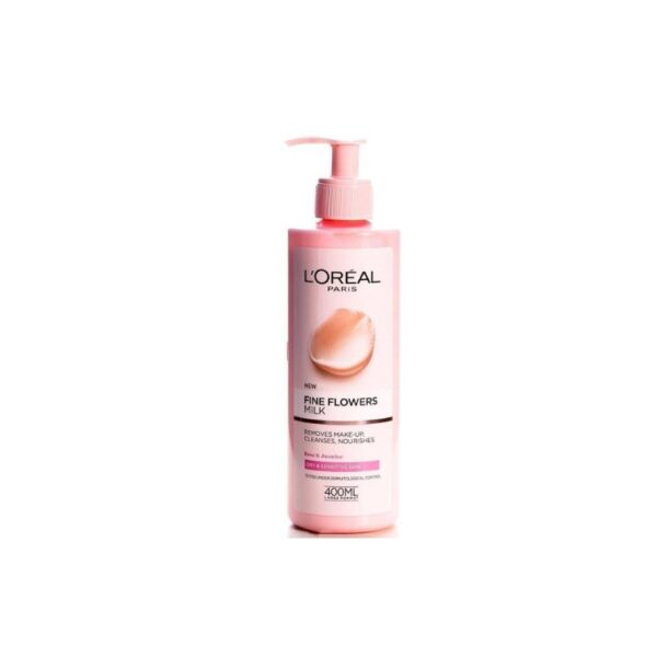 Loreal Fine Flowers Milk شستشوی صورت 400ml