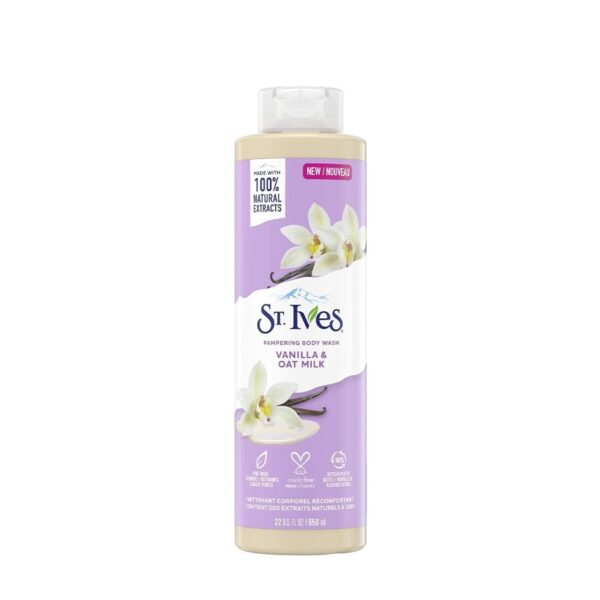 ST Ives Vanila and Oat milk شوینده بدن 650ml