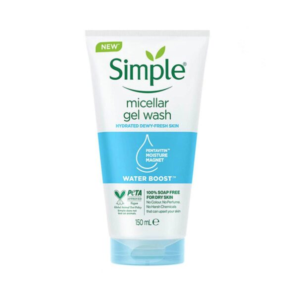 Simple micellar gel wash شستشوی صورت 150ml
