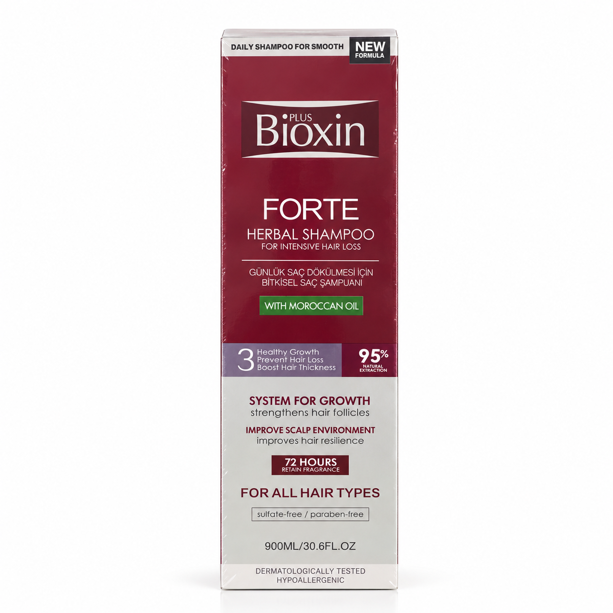 0FF524D6-B1E9-44DD-A973-6B5382DFE20C Bioxcn Forte Herbal شامپو 1000ml - Image 1