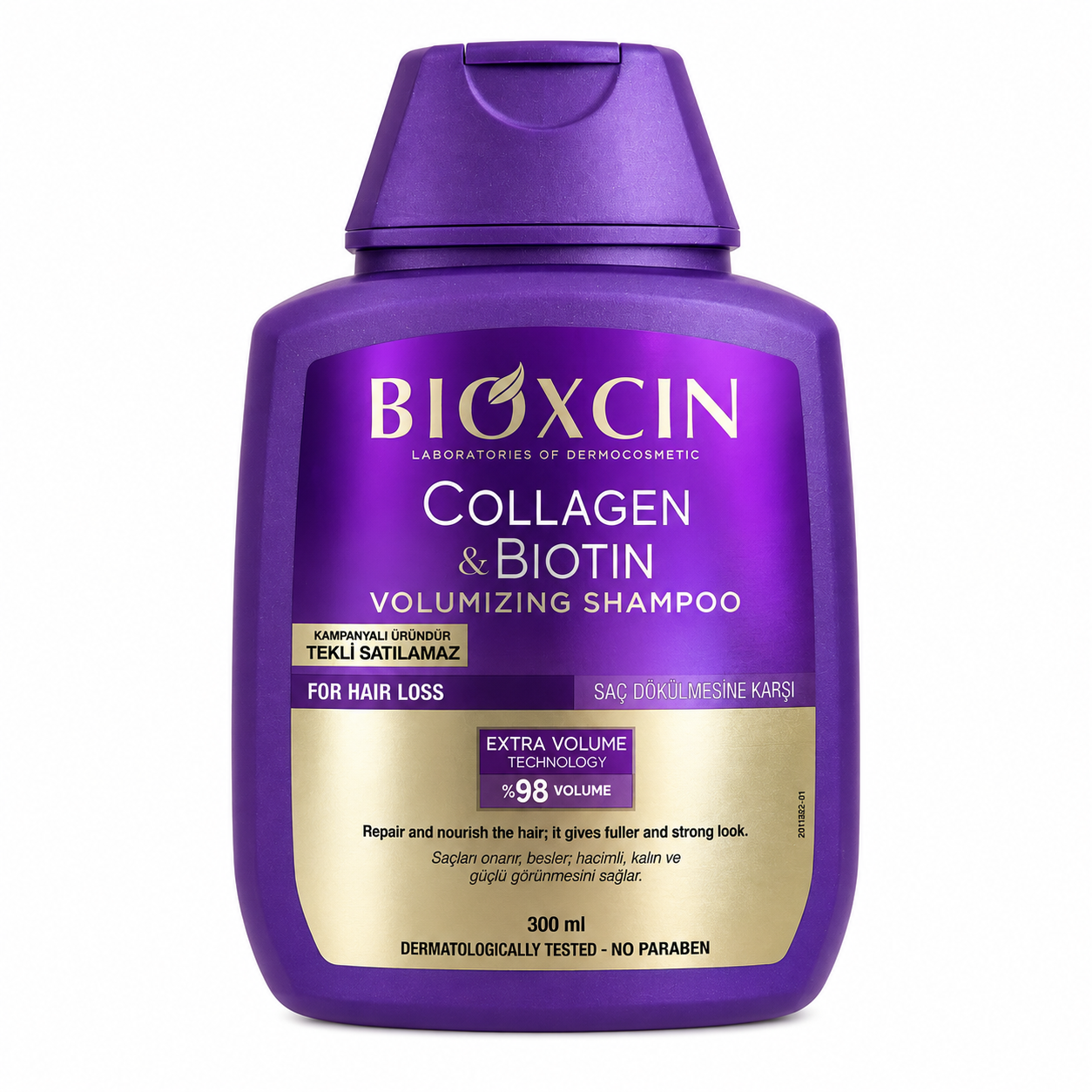 35D26F1E-B0F4-41AA-80F9-17326A437387 Bioxcin Collagen & Biotin شامپو 300ml - Image 1