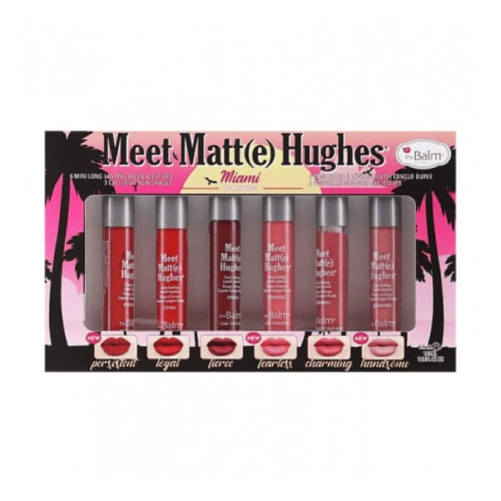 the Balm Meet Matt Hughes پالت رژلب miami the Balm Meet Matt Hughes پالت رژلب miami - Image 1